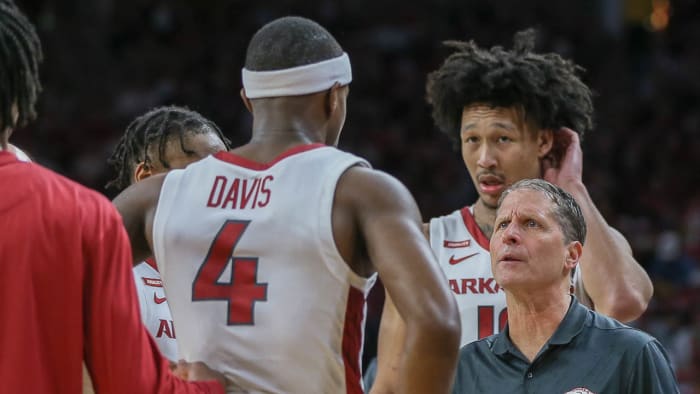 Davonte Davis-Eric Musselman-LSU